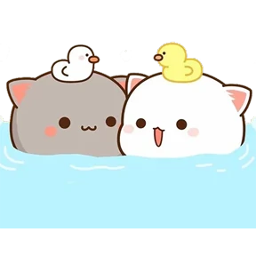 peach cats — стикер для MAX