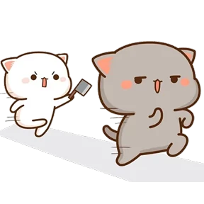 peach cats — стикер для MAX