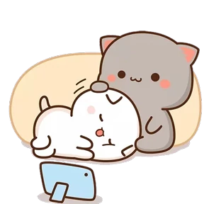 peach cats — стикер для MAX
