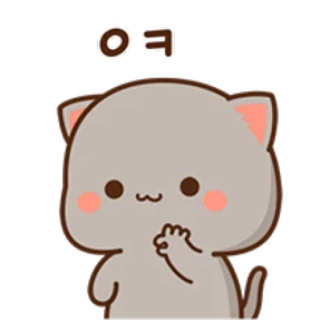 peach cats — стикер для MAX