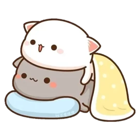 peach cats — стикер для MAX