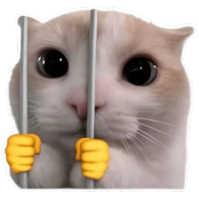 Стикер 15 из набора Goofy cat