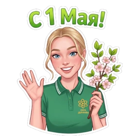 НашаМаша — стикер для MAX