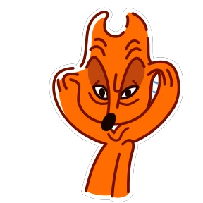 High Fox — стикер для MAX