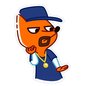 High Fox — стикер для MAX