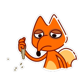High Fox — стикер для MAX