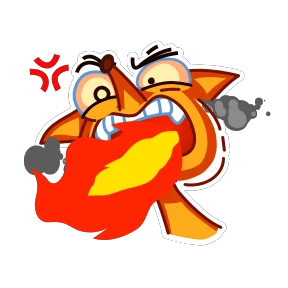 High Fox — стикер для MAX