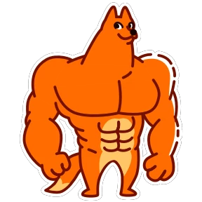 High Fox — стикер для MAX