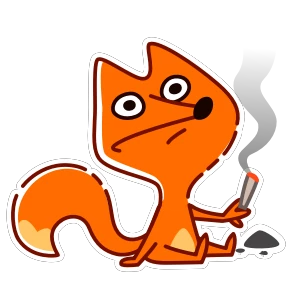 High Fox — стикер для MAX