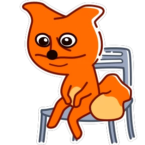 High Fox — стикер для MAX