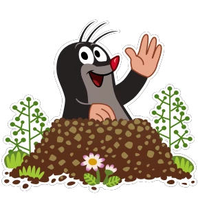 Little Mole — стикер для MAX