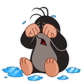 Little Mole — стикер для MAX