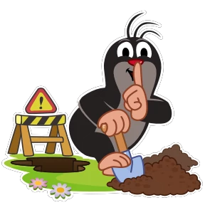 Little Mole — стикер для MAX