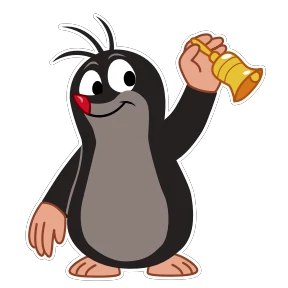 Little Mole — стикер для MAX
