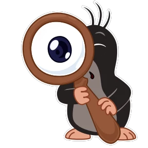Little Mole — стикер для MAX