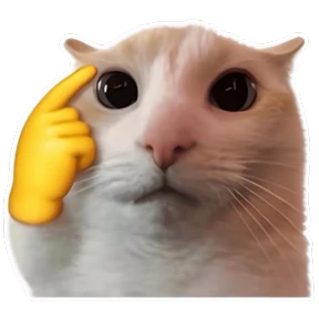 Стикер 20 из набора Goofy cat