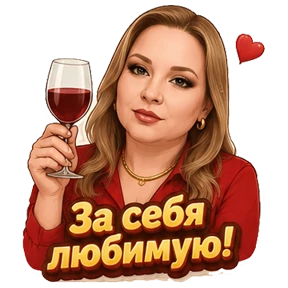 Anfimova — стикер для MAX