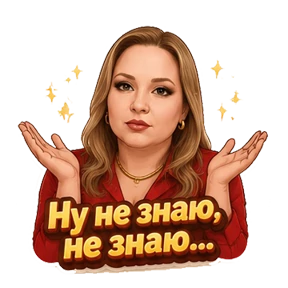 Anfimova — стикер для MAX