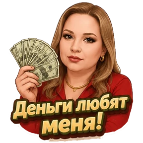 Anfimova — стикер для MAX
