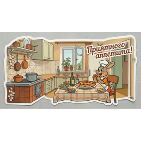Ну погоди! — стикер для MAX