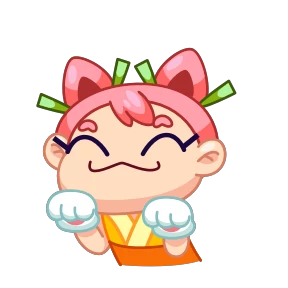 Yoko by @MaaxTGbot — стикер для MAX