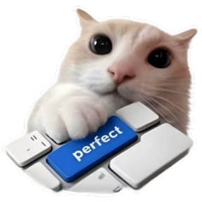 Стикер 23 из набора Goofy cat