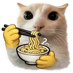 Стикер 27 из набора Goofy cat
