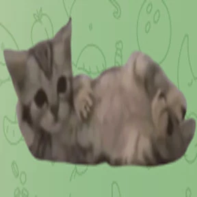 Коты — стикер для MAX