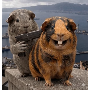 Guinea pigs by Den — стикер для MAX