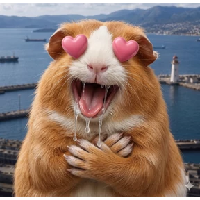 Guinea pigs by Den — стикер для MAX