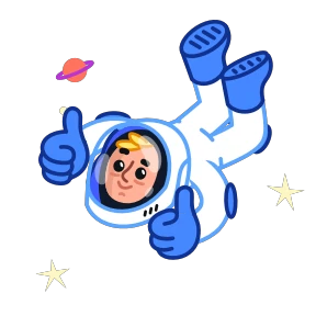 Astro Nate by @MaaxTGbot — стикер для MAX