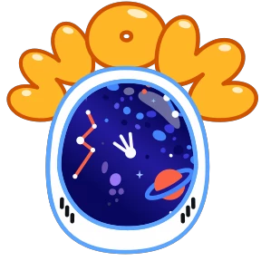 Astro Nate by @MaaxTGbot — стикер для MAX