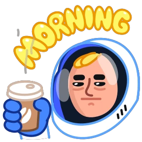 Astro Nate by @MaaxTGbot — стикер для MAX