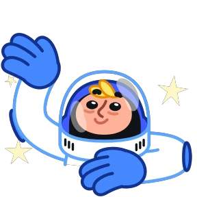 Astro Nate by @MaaxTGbot — стикер для MAX
