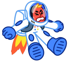 Astro Nate by @MaaxTGbot — стикер для MAX