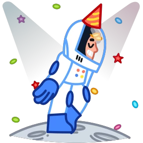 Astro Nate by @MaaxTGbot — стикер для MAX