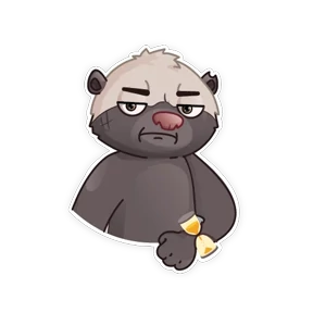 Honeybagder — стикер для MAX