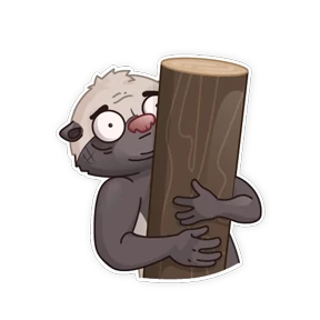 Honeybagder — стикер для MAX