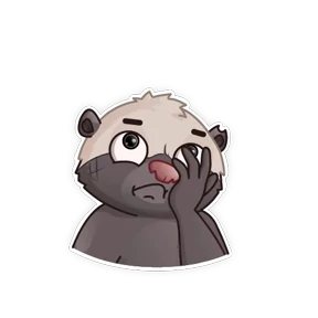 Honeybagder — стикер для MAX