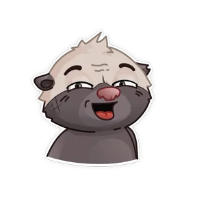 Honeybagder — стикер для MAX