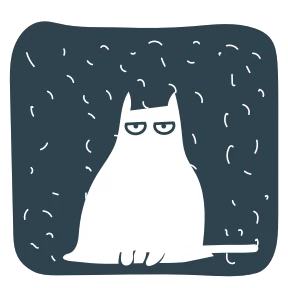 Нуарчик — стикер для MAX