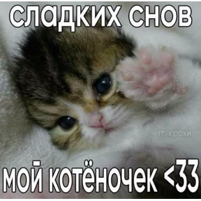 Лю лю))) — стикер для MAX
