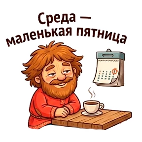 Домовой Иван Михайлович — стикер для MAX