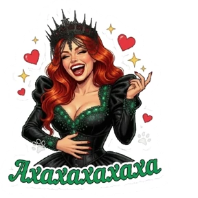 AVB Queen — стикер для MAX