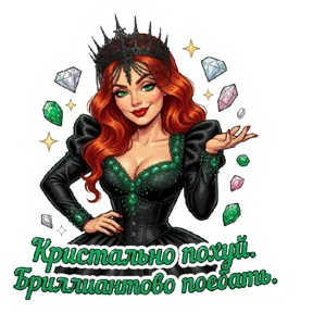 AVB Queen — стикер для MAX