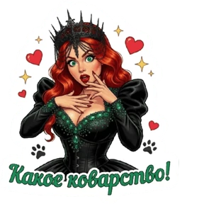 AVB Queen — стикер для MAX