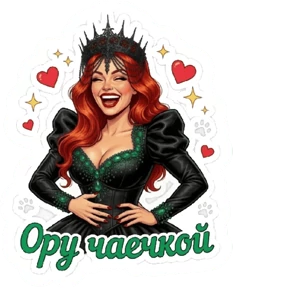 AVB Queen — стикер для MAX