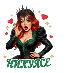 AVB Queen — стикер для MAX