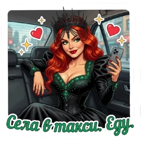 AVB Queen — стикер для MAX