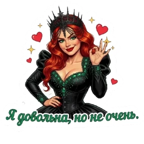 AVB Queen — стикер для MAX